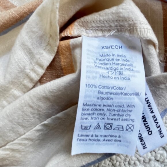 Madewell XS Button Down Top - Picture 3 of 4